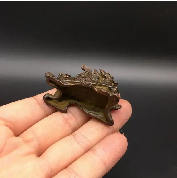 Медная Статуя коллекция китайские латунные Резные Мифические животные Pixiu