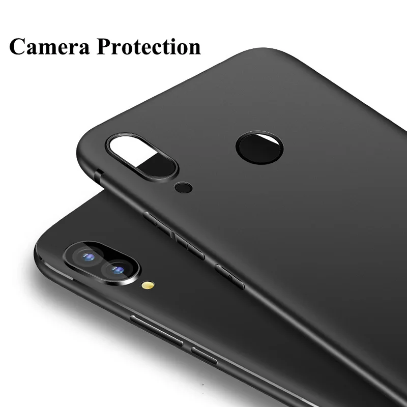 Matte Soft Silicone TPU Case For Huawei P20 Lite nova 3e back Cover protective p20lite black Pro Cases |