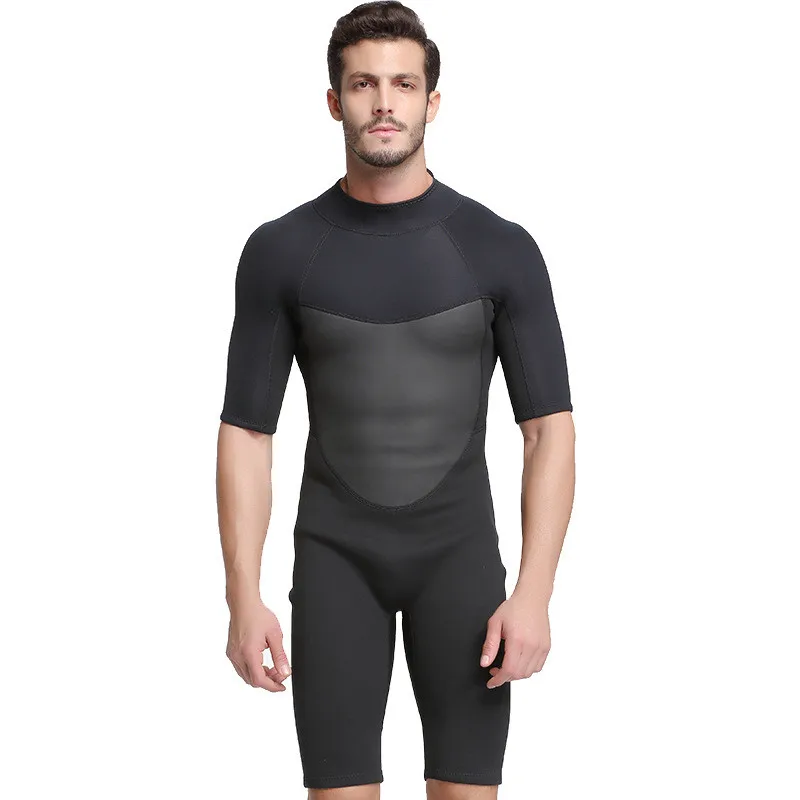 

2mm Neoprene Spearfishing Wetsuit Men Surf Snorkeling Diving Suit Man Plus Size Swimwear Rash Guard One Piece Wet Suits