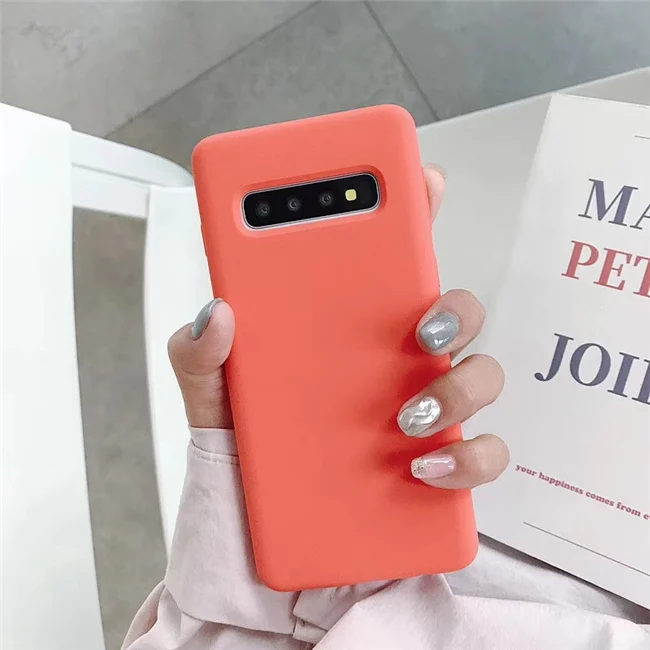 T5 Хит, чехол для samsung Galaxy S10 Plus S10e, чехол из жидкого силикона, мягкий чехол для телефона samsung S10 - Цвет: T5