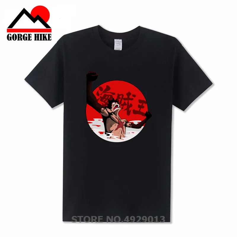 Мужская футболка с принтом в виде обезьяны японской манги Camisetas Mujer Verano