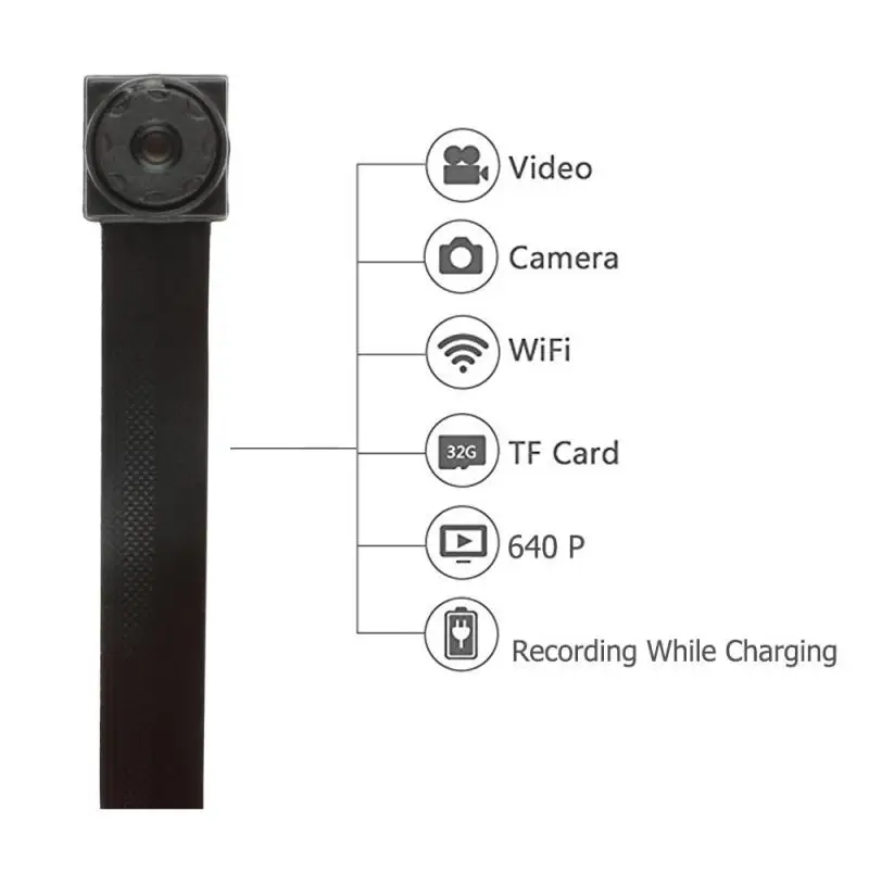 WIFI HD Мини DIY камера DVR модуль IP Cam обнаружения движения P2P цифровой видео