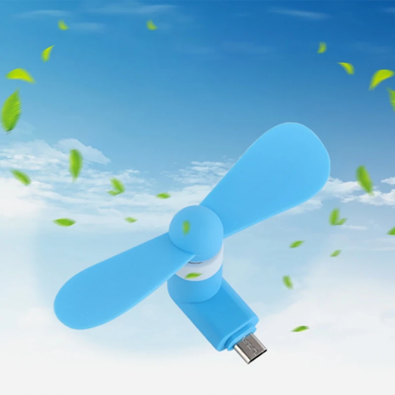 Легкий Android телефон Вентилятор охлаждения маленький Портативный бесшумный Plug-and-play USB кулер для йоги TPE