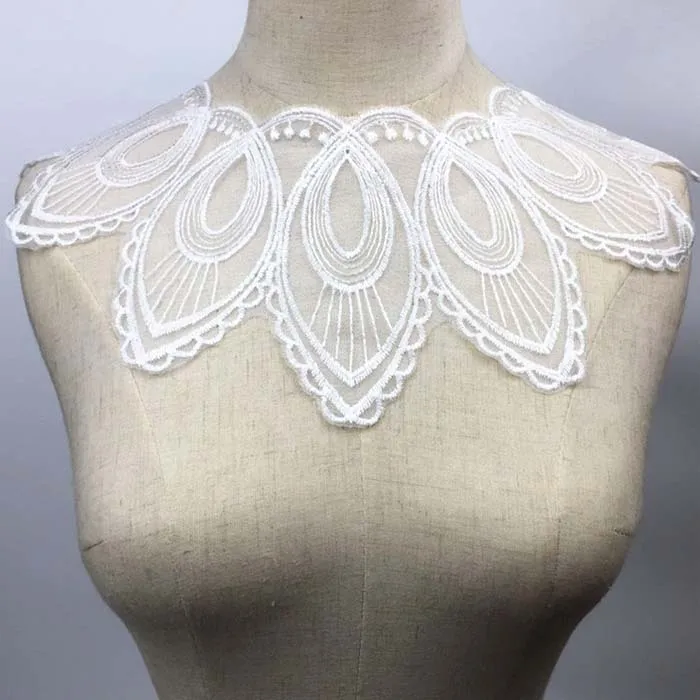 Нашивки ткань воротник отделка аппликация на вырез горловины для