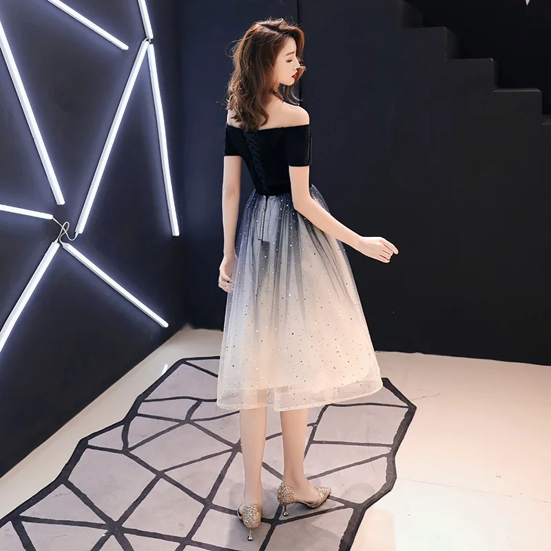 Длинные вечерние платья 2019 двухцветное Простое Элегантное платье без рукавов с