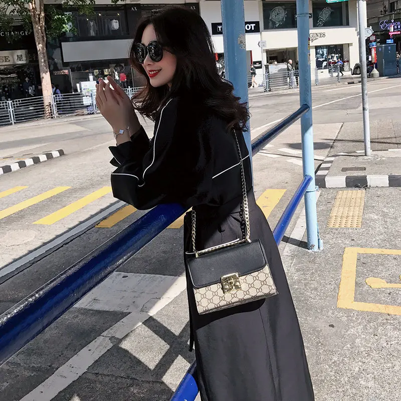 Новый черный плащ длинное корейское свободное весеннее пальто до колена для