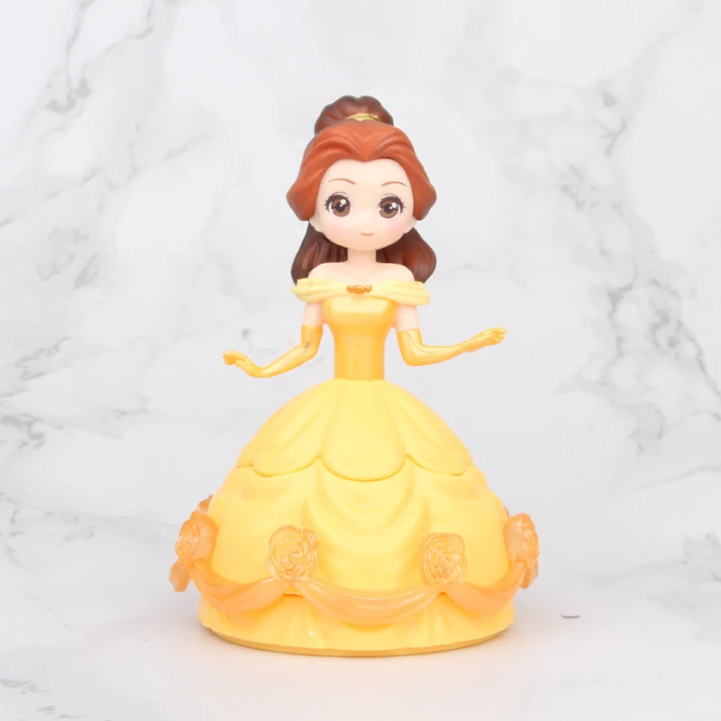 4 шт./компл. disney принцесса сюрприз с героями мультфильма «Моана»; «Белоснежка Принцесса Мерида тайна принцессы шары, куклы, игровые фигурки, игрушки для девочек