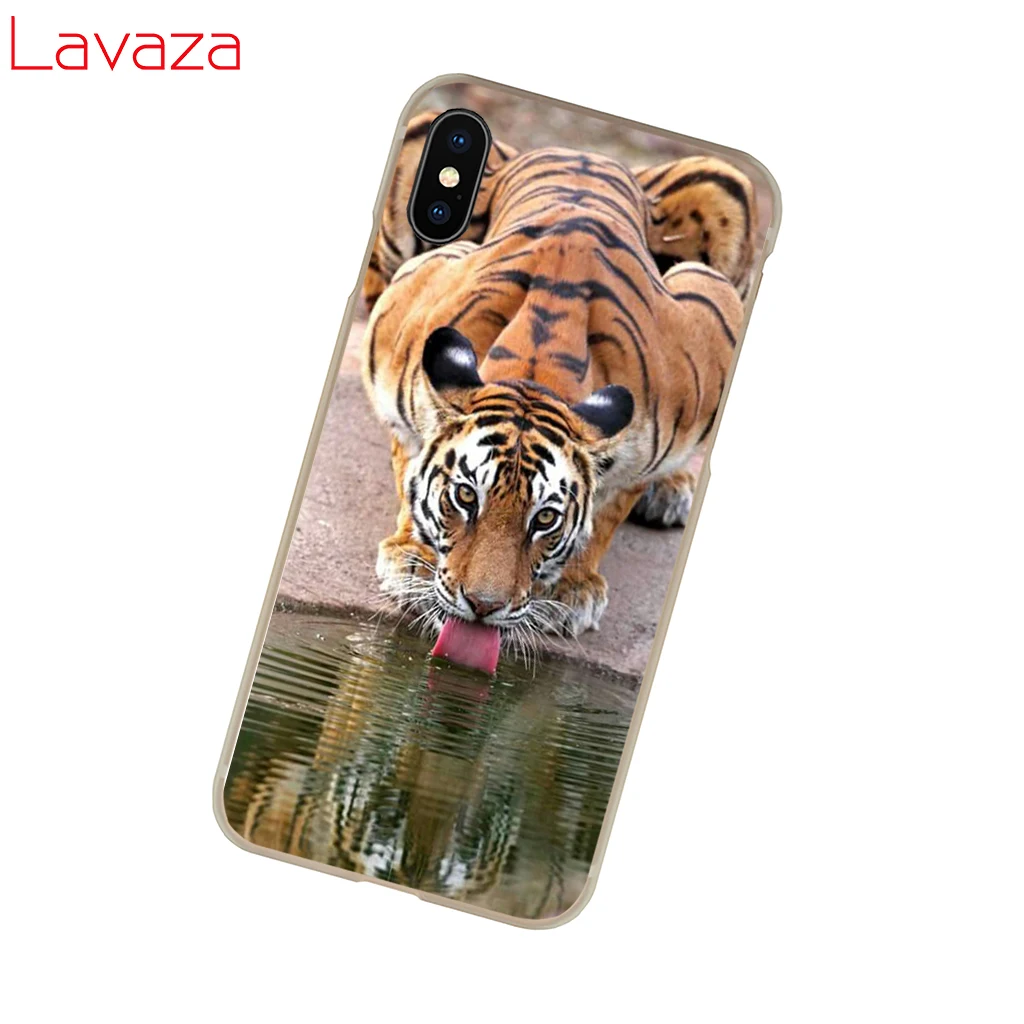 Lavaza лев тигр жесткий чехол для телефона для Apple iPhone 6 6s 7 8 Plus 4 4S 5 5S SE 5C Чехол для iPhone XS Чехлы для MAX XR