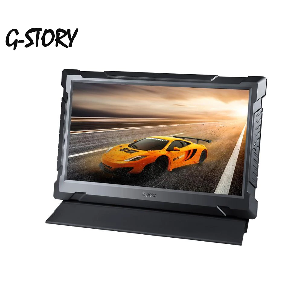 G-STORY портативный ЖК Hd монитор HDR/Freesync/2 K usb type-C для ноутбука Xbox Switch и Ps4 Портативный ЖК-игровой монитор