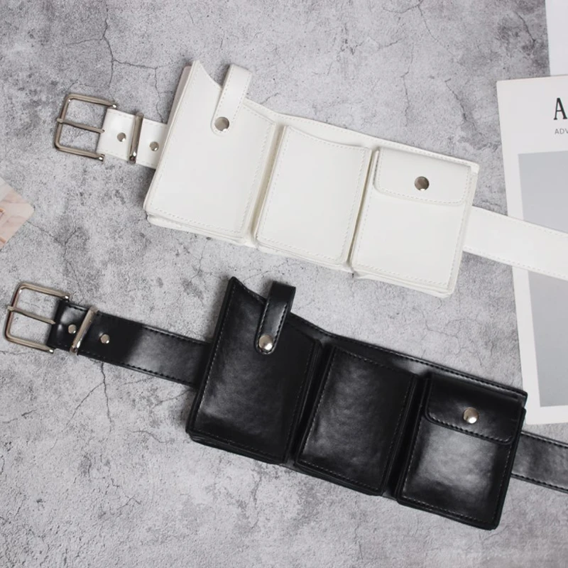 new Women Leather purse belts Waist Bag Travel Casual Daily Purse Cellphone Mobile Pouch bags belts Straps Accessory