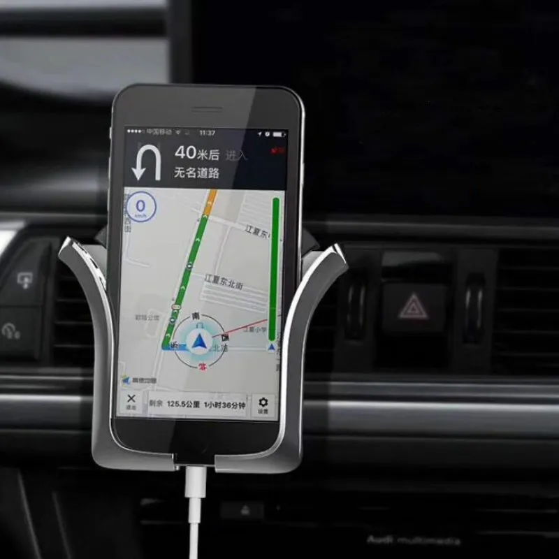 U образная гравитационная Автомобильная GPS подставка держатель для телефона