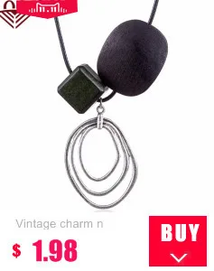 Fashion Choker Woman Necklaces vintage Jewelry Dragonfly Wooden pendant Long necklace for women collares mujer kolye