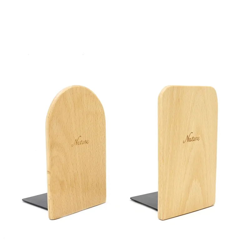 

Книжная полка из бука с надписью, креативные книжные шкафы, небольшие украшения для домашнего интерьера, держатель для книг, подставка для к...