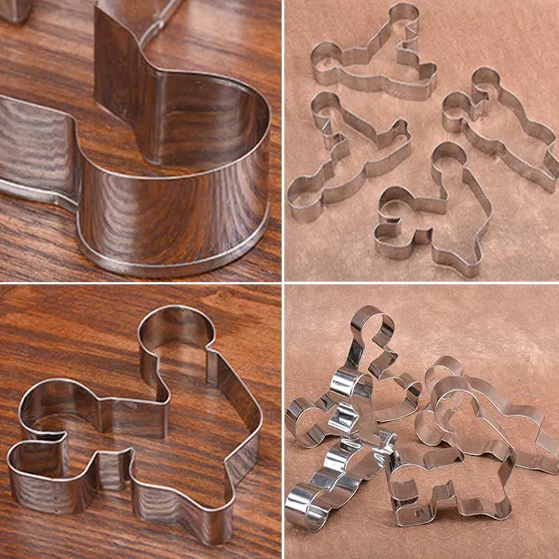 Креативные инструменты для приготовления печенья Нержавеющая сталь резак