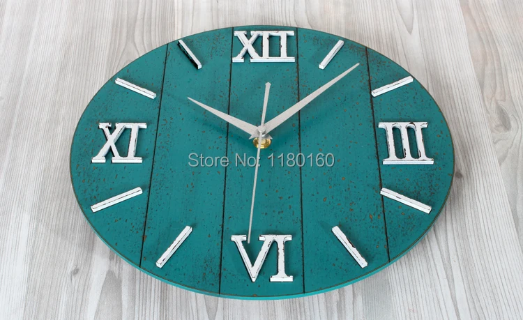 Сделать стиль ретро пастырской старинные деревянные настенные часы Северной