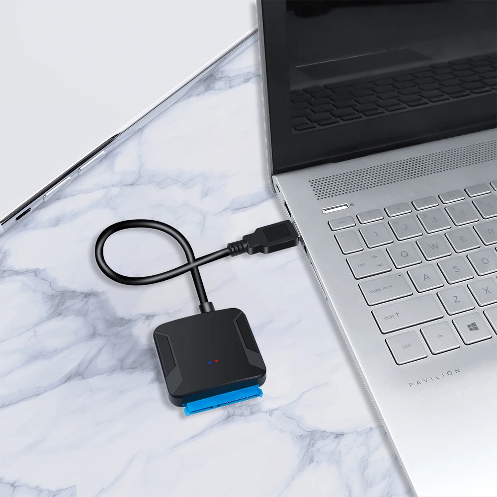Последний SATA USB3.0 адаптер кабель конвертер 22 Pin USB 3 0 к для 2 5 дюймов HDD SSD жесткий
