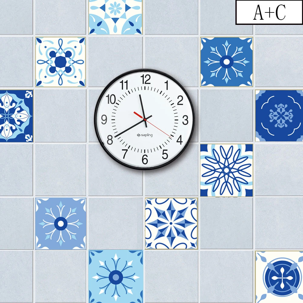 Скандинавский стиль креативный узор плитка настенная наклейка кухня ванная