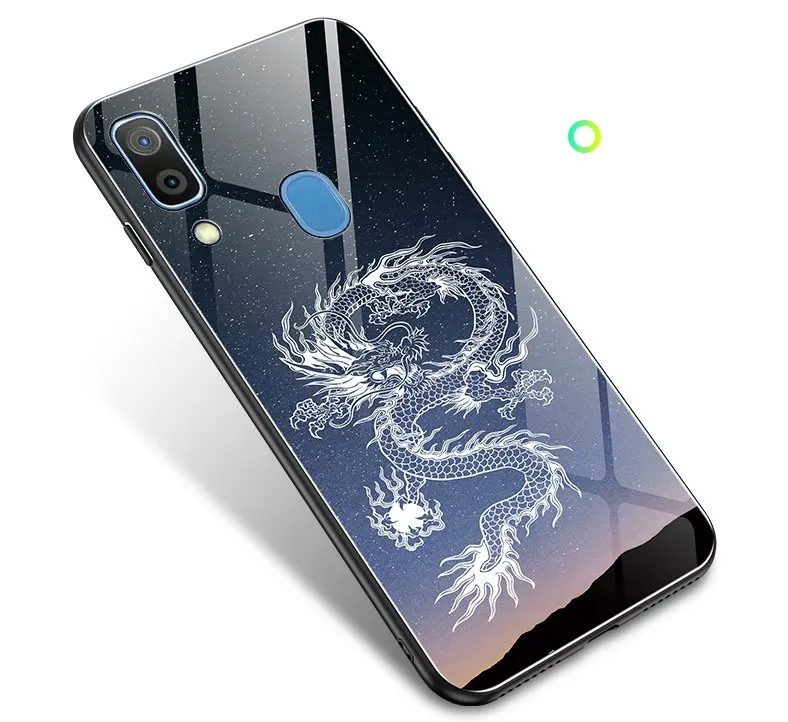 Чехол для samsung Galaxy A50 A30 A20 чехол из закаленного стекла светящийся противоударный мультяшный чехол с картинкой из сериала Teen Wolf для samsung Galaxy A30 A50 чехол