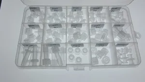 Ассортимент, шприц Luer Lock Connector (polyprop) Luer Lock, 75 шт. в пластиковой коробке