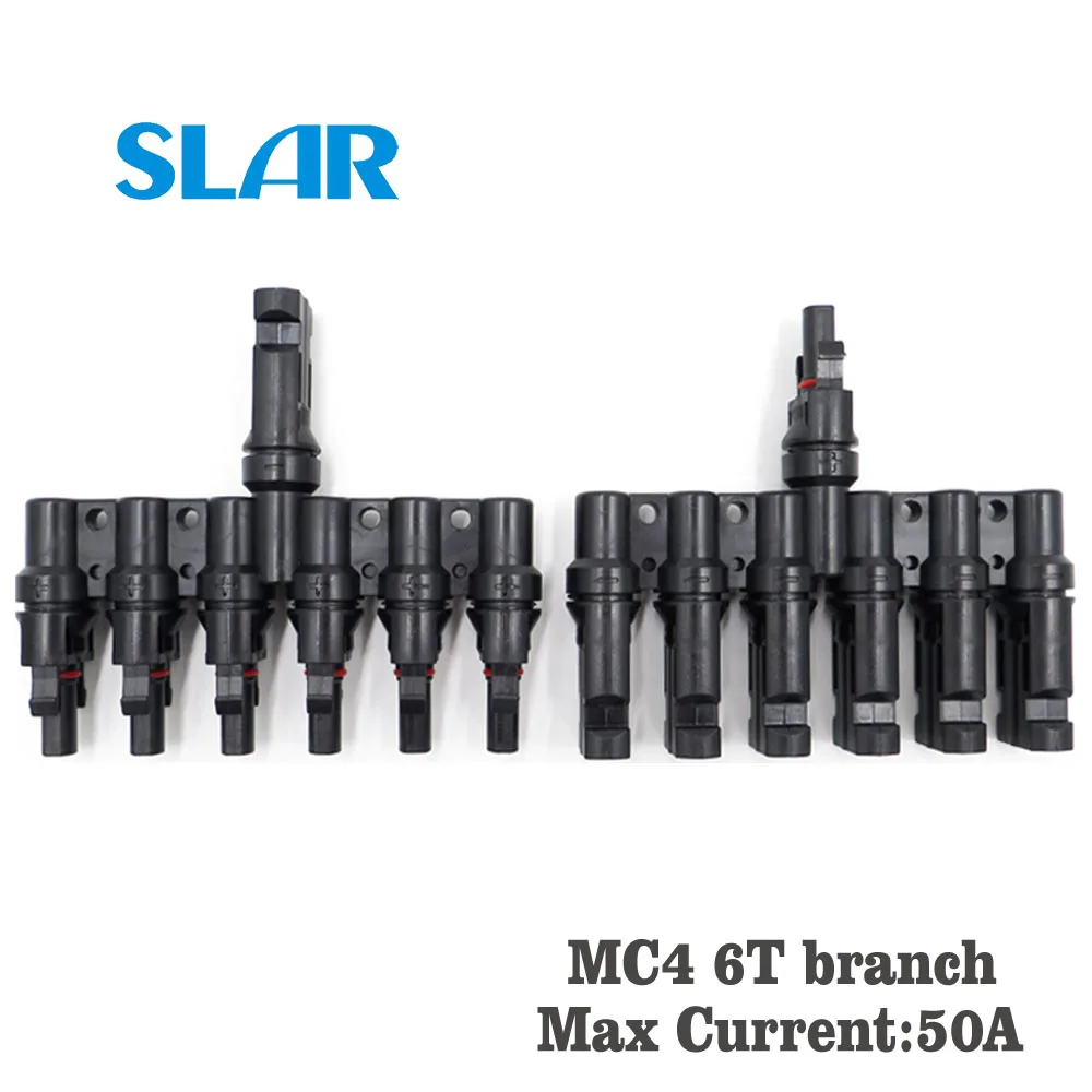 T/3T/4 T/5 T/6 T филиал параллельное подключение 30A 1000 ватт Электрический MC4 разъем фотоэлектрических устройств Панель кабель провод подключения