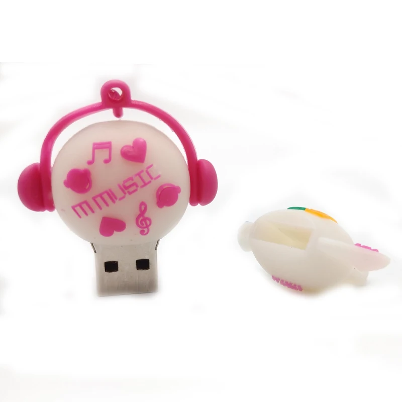 Мультяшные музыкальные игрушки usb флеш накопитель 64 ГБ 32 16 8 4 Гб мужские флешки