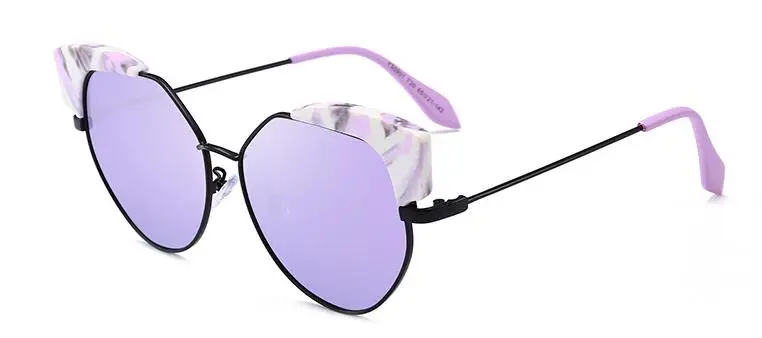 LKK 2018 new fashion trend cat ear polygonal sunglasses men and women must wear polarized UV400 | Аксессуары для одежды