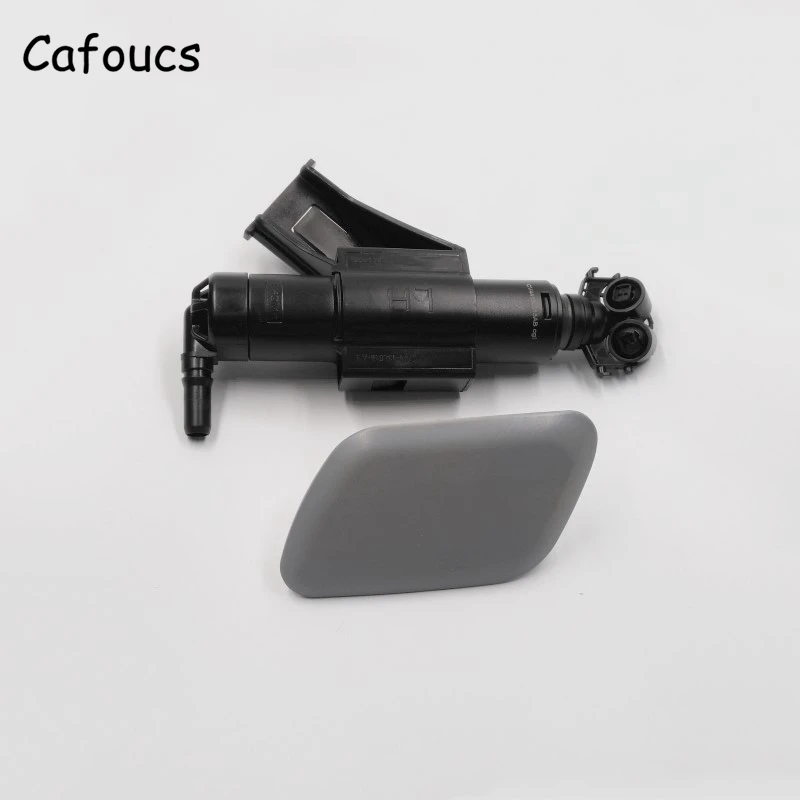 Cafoucs для Ford Kuga Escape 2013 передний бампер Омыватель фар насадка крышка налобный фонарь распылитель воды кронштейн