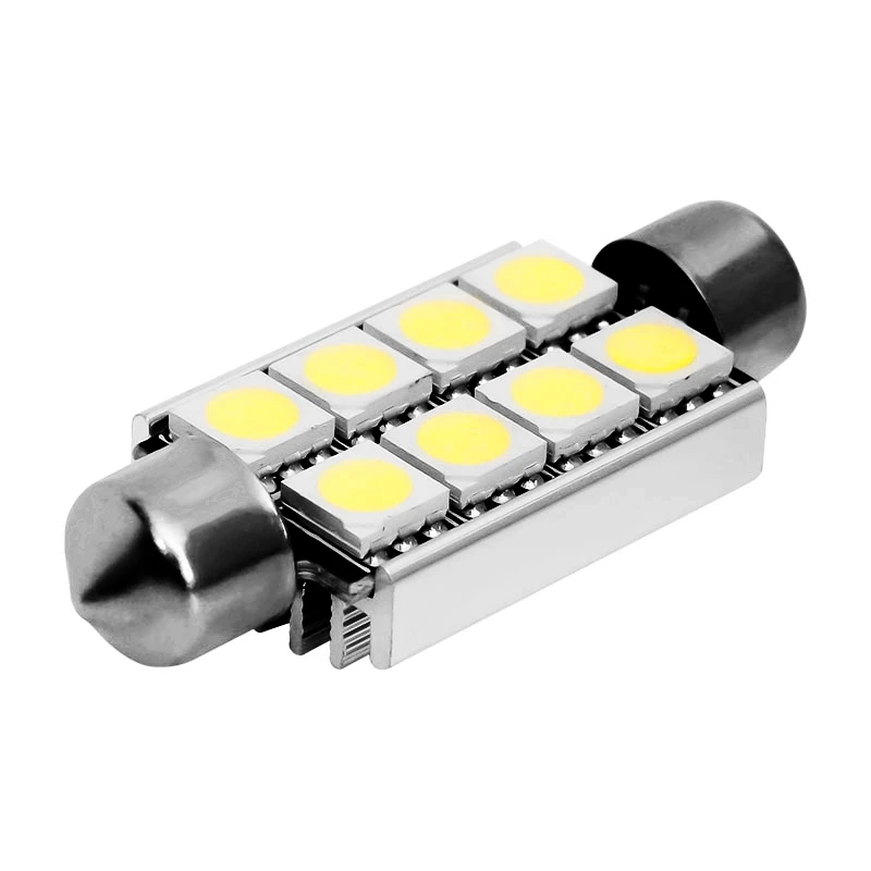 4 шт. автомобильные светодиодсветодиодный лампы 41 мм 6418 C5W 8 SMD 5050|light shark|light finderlight