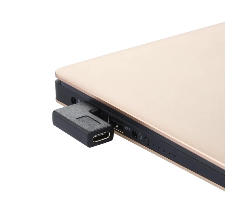Переходник удлинитель для Galaxy S8 + Plus 90 градусов правый и левый угол USB type c 3 1|angle
