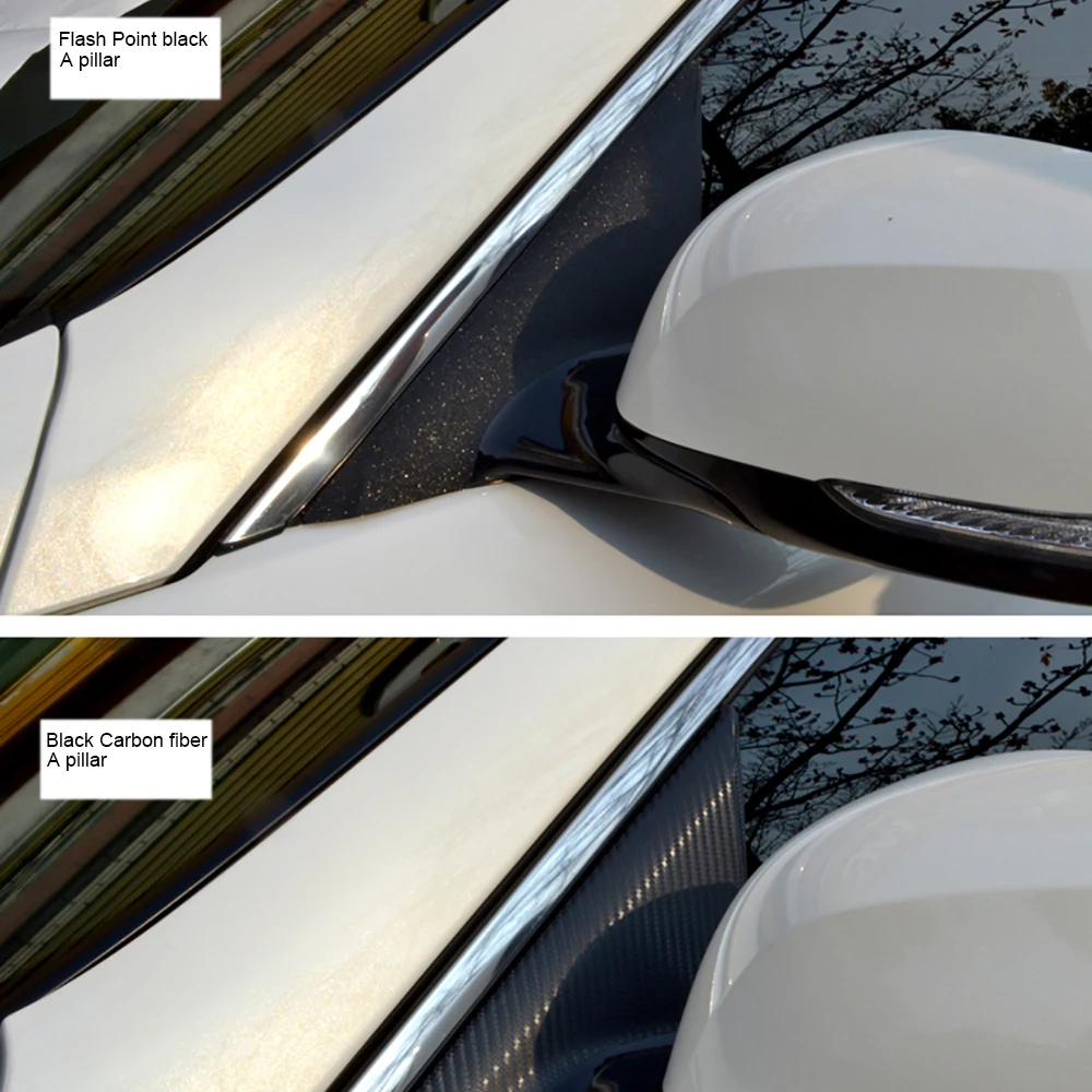 Автомобильная оконная рама ABC защитная пленка из углеродного волокна Стайлинг