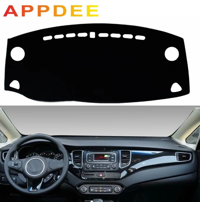 APPDEE для Kia Carens Rondo 2013- Тюнинг автомобиля тире коврики козырек от солнца приборной панели крышки kовровое покрытие