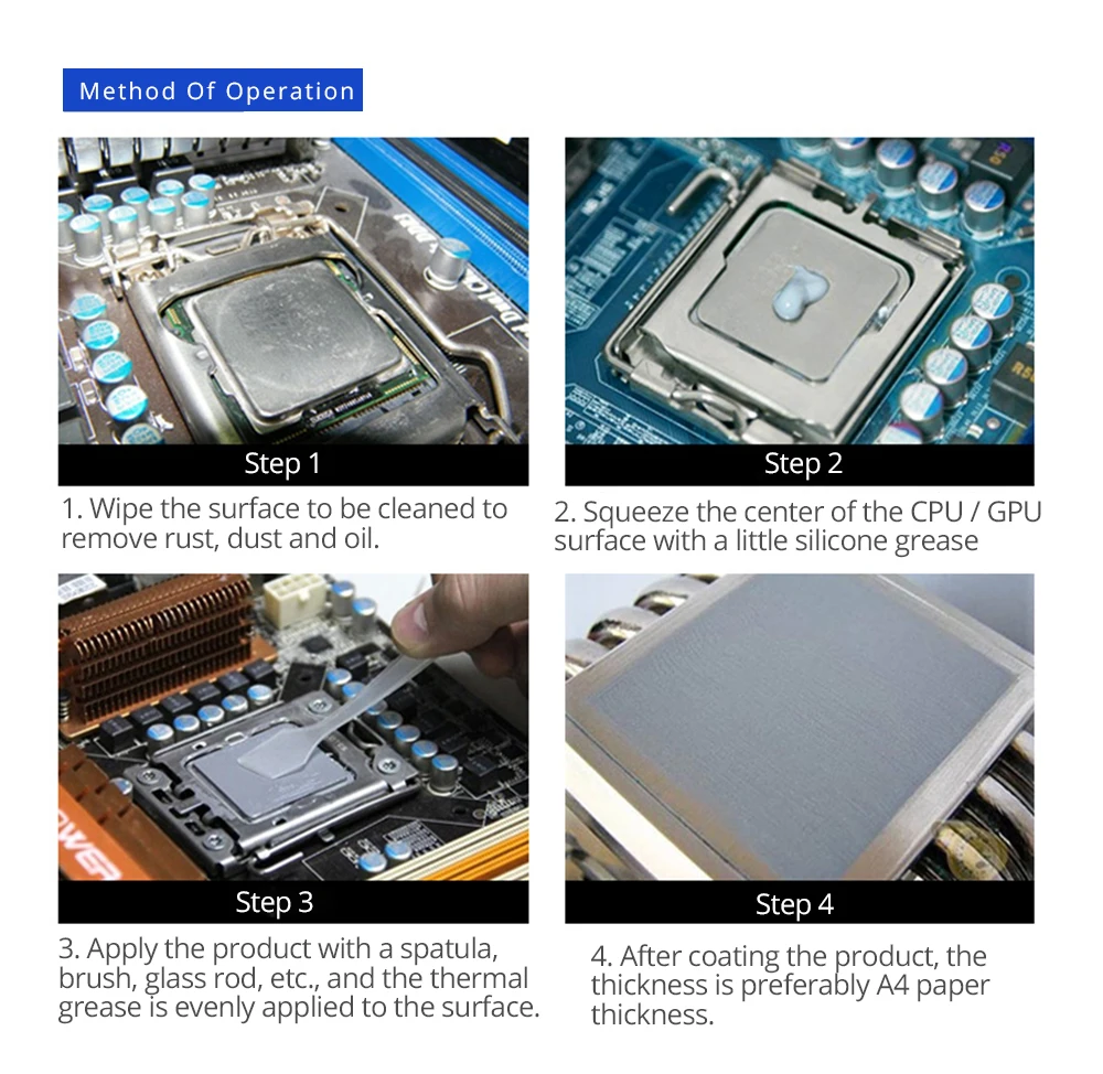 TISHRIC GD900 термопаста проводящая смазка CPU GPU штукатурка для радиатора клей кулер соединение для светодиодный вентилятор процессор 5 г/7 г/15 г/30 г