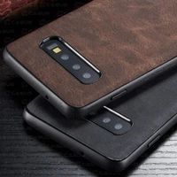 for samsung galaxy note 10 plus case luxury vintage pu leather back thin case cover for samsung s10 s9 s9 plus note 9 note10 5g