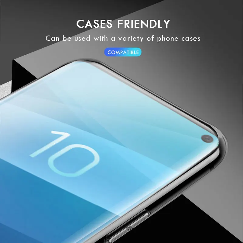 Гелевая 3D Защитная пленка для samsung galaxy s10 s10e s10 plus, глянцевая Защитная пленка для экрана samsung S10 0,1 мм, задняя Гидрогелевая пленка