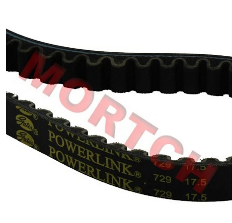 Приводной ремень Gates PowerLink GY6 50cc CVT 729 17 5 для 4 тактных двигателей скутера