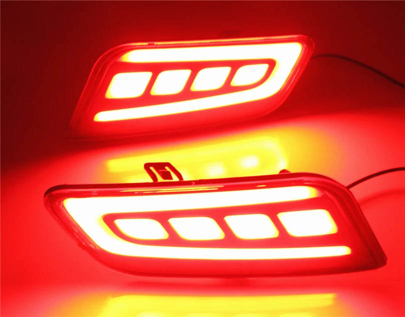 Автомобильный мигающий фсветильник 1 комплект для ford Everest 2016 2017 2018 светодиодный