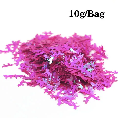 10g Unicorn Sequin D 10 г мини-единорог с блестками наполнитель для слизи амулеты игрушки аксессуары Принадлежности Lizun добавки для ломтиков Декор игрушки подарки - Цвет: 10g Unicorn Sequin D