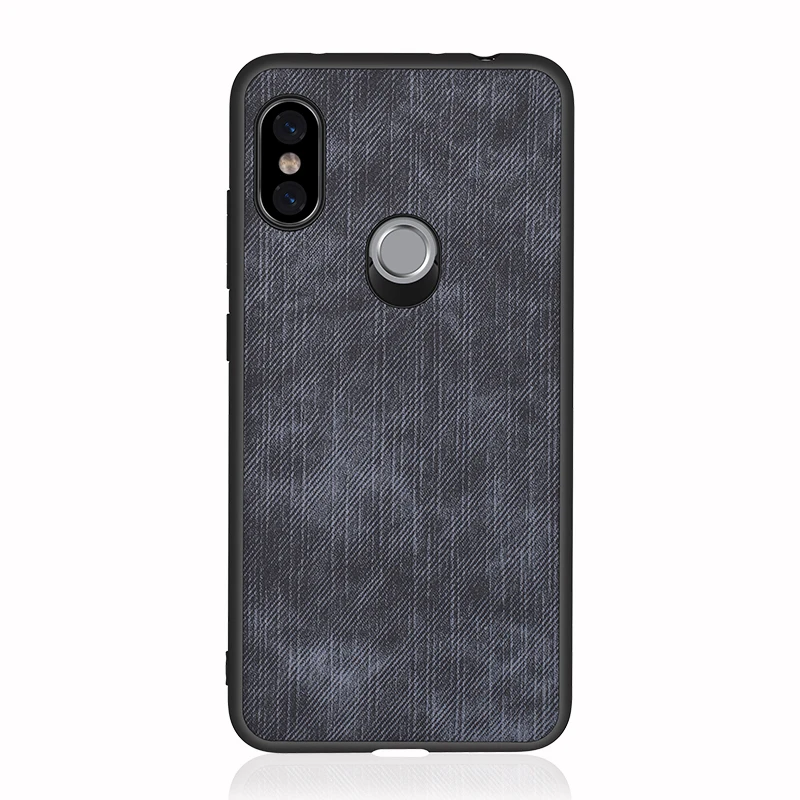 Тканевый чехол с узором для Xiaomi Redmi Note 5 6 pro 6A задняя крышка цветной блок ретро