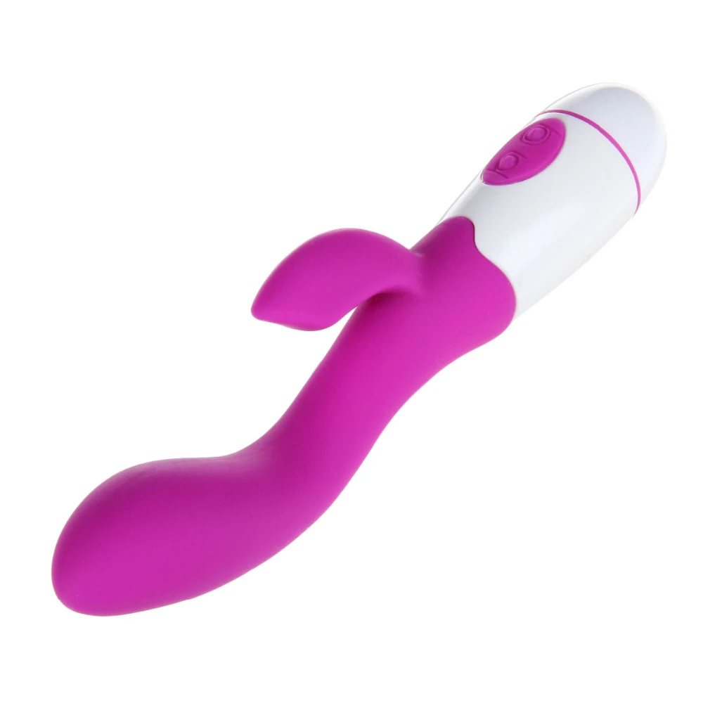 1 шт. фаллоимитатор вибратор G Spot кролик двойной вибрации силиконовый
