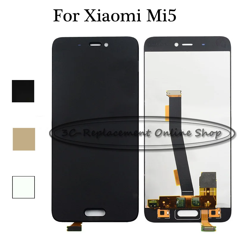 100% протестированный Новый 5 15 черный/белый/золотой для Xiaomi Mi M5 Mi5 Pro Prime ЖК дисплей +