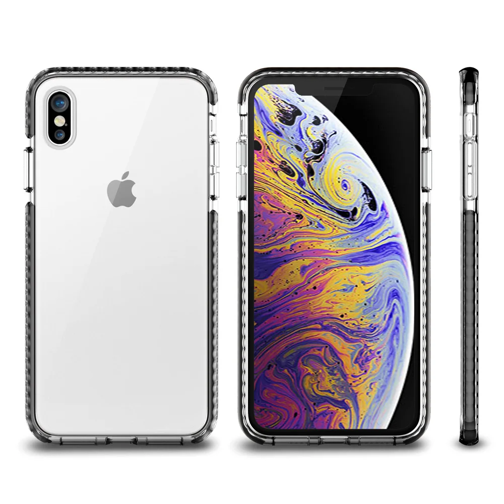 Чехлы WOWCASE для iPhone Xr, ударопрочные, гибридные, прозрачные, с воздушным пузырьком, из силикона TPE, с задней крышкой, для X Xs Max, чехол Coque