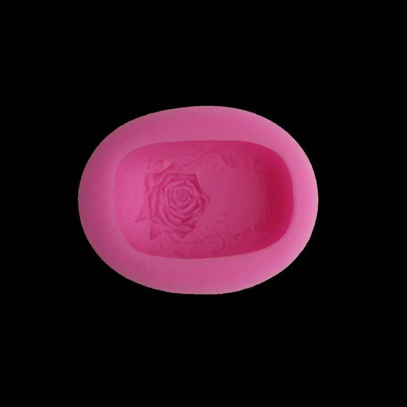 Силиконовая форма для мыла ручной работы в виде Розы украшение торта 3d шаблон