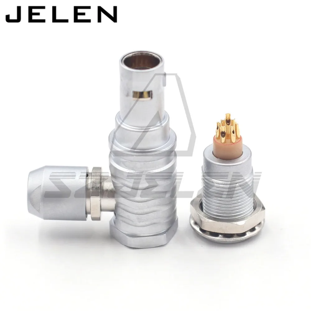 SZJELEN соединитель FHG/EGG 0B 2 3 4 5 6 7 9 Pin под прямым углом штекер и гнездо ARRI MINI camera power со