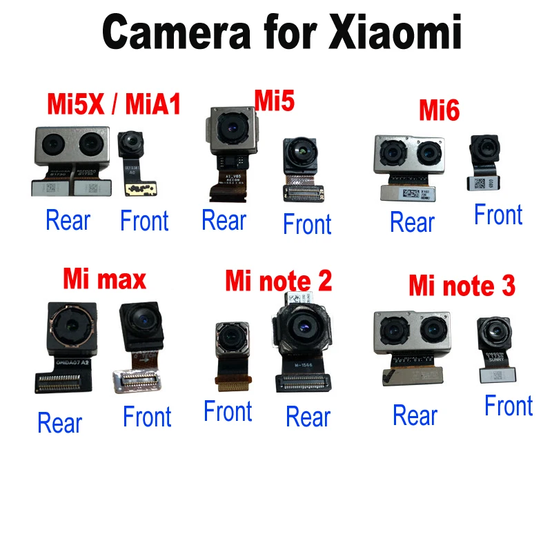 1 шт. модуль для задней камеры Xiaomi MI MAX Mi5 M5 Mi6 Mi5x MiA1 Note 2 note 3 гибкий кабель Замена