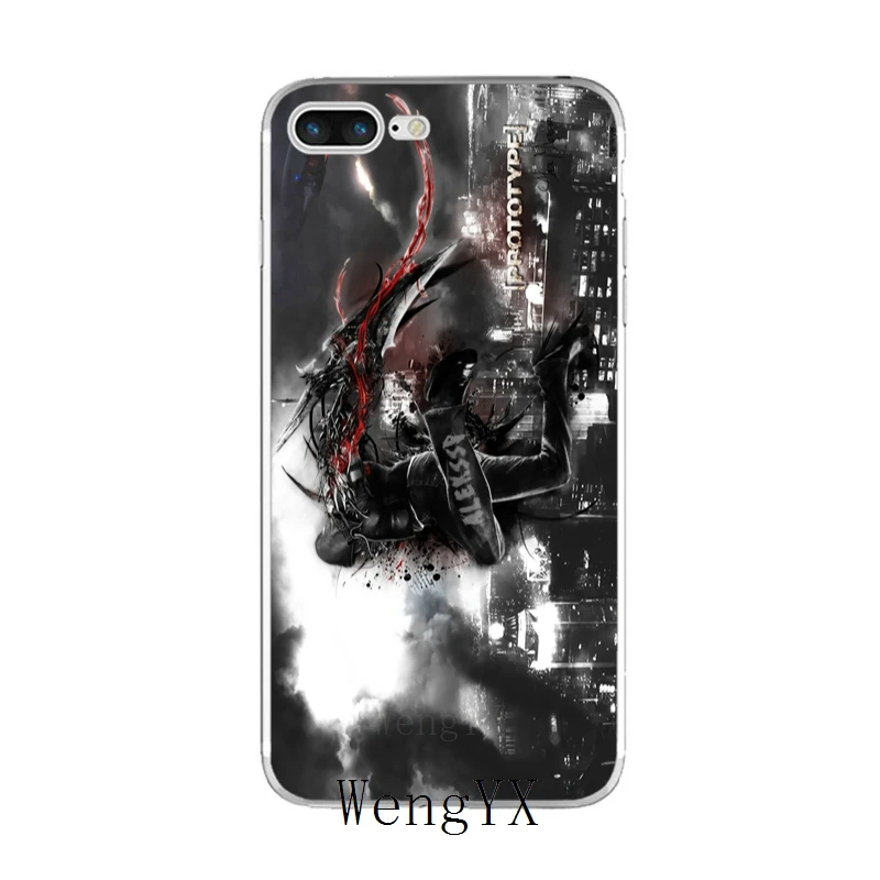 Игры прототип Алекс Мерсер Тонкий Силиконовый ТПУ мягкий чехол для iPhone X, 8, 8 plus, 7, 7 plus, 6 6s плюс 5 5S 5c SE 4 4S - Цвет: ype-Alex-mercer-A-11