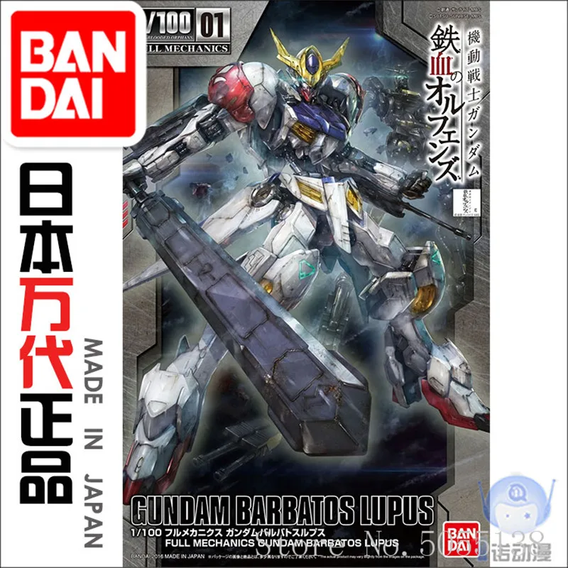 Bandai Gundam модели в наличии на складе сборе 56825 ТВ 01 ASW G 08 Barbatos 1/100 робот Гандам
