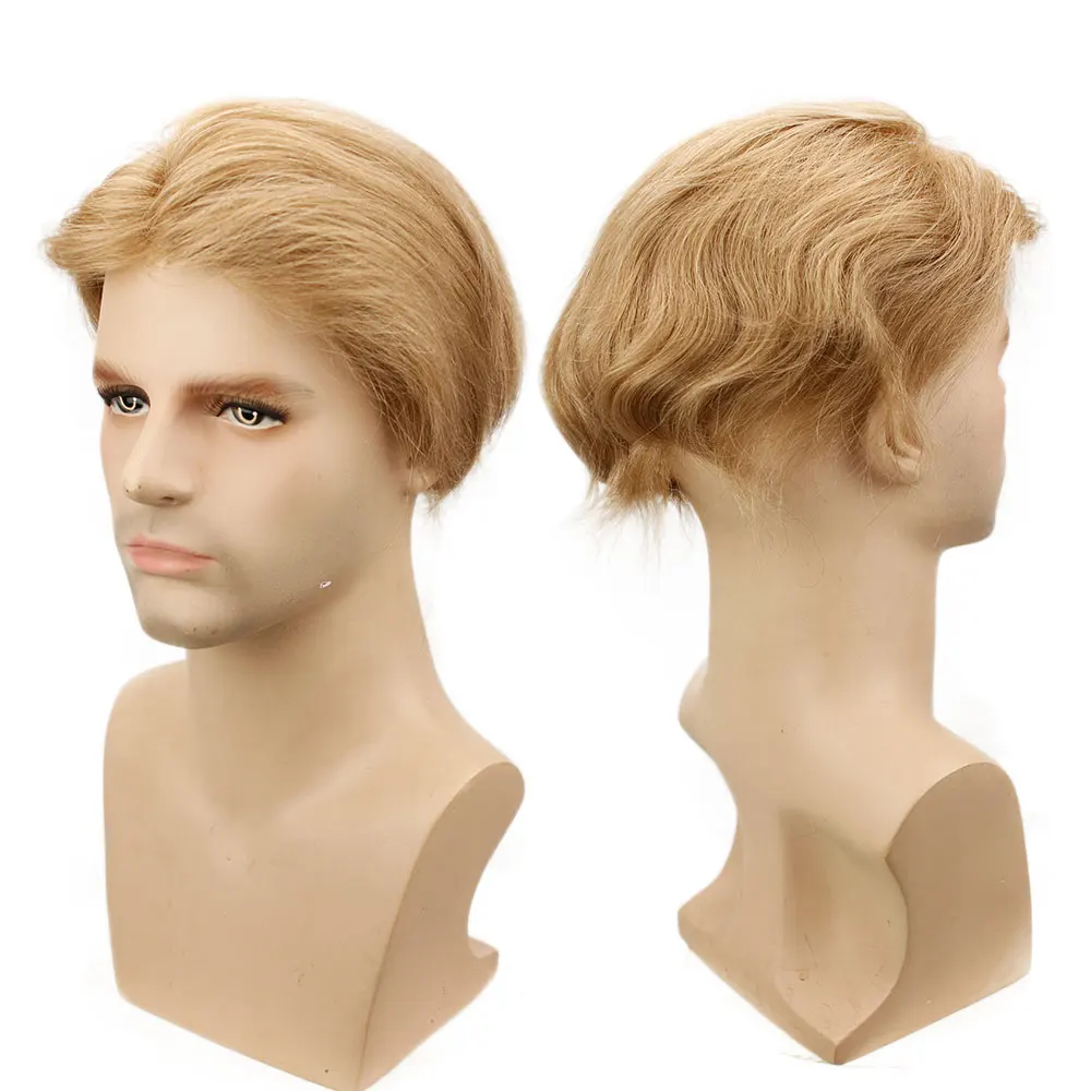 Eseewigs 21 # мужские замены волос Системы накладки из искусственных всей PU Base 10x8