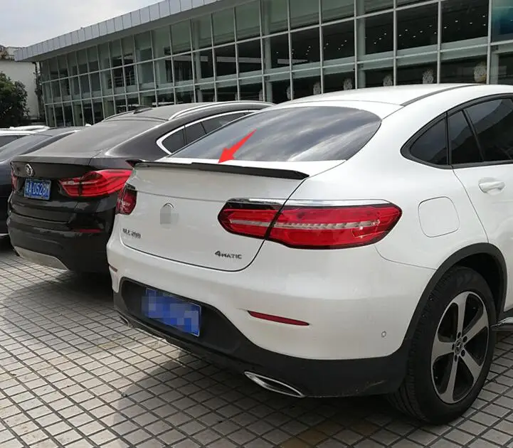 Задний спойлер для автомобиля GLC Coupe GLC200 GLC300 GLC260 2016 16 17 черный серебристый красный