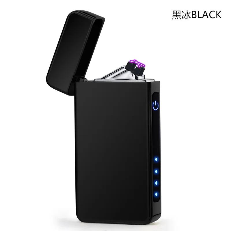 Новый отпечаток пальца Индукционная касания двойные дуги Usb зарядка плазменная