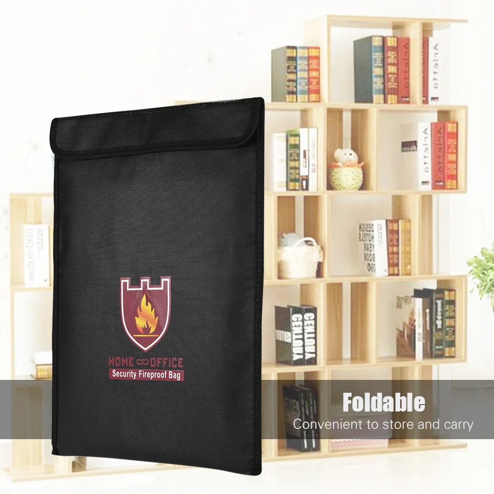 Пожаробезопасная сумка Органайзер для денег документов банковских карт и